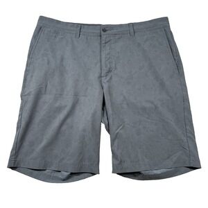 Nike Golf Shorts Mens 36 Modern Fit Grid Geometric Graphic Performance Chino